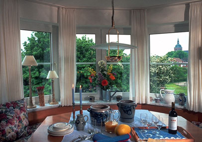 Innenansicht des Ferienhaus Mathilde auf Fehmarn